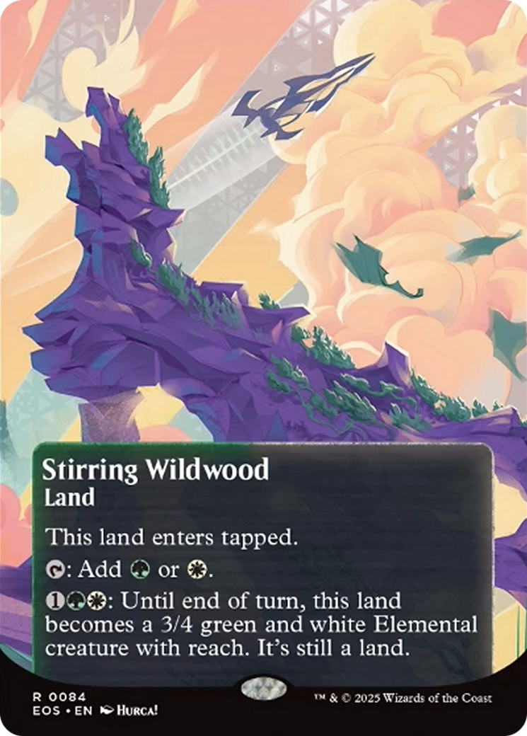 Stirring Wildwood (0084) (Borderless) [Edge of Eternities: Stellar Sights]