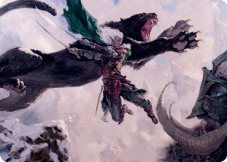 Drizzt Do'Urden Art Card [Dungeons & Dragons: Adventures in the Forgotten Realms Art Series] - Rocket TCG