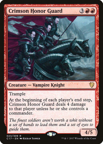 Crimson Honor Guard [Commander 2017] - Rocket TCG