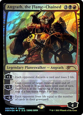 Angrath, the Flame-Chained [Year of the Ox 2021] - Rocket TCG