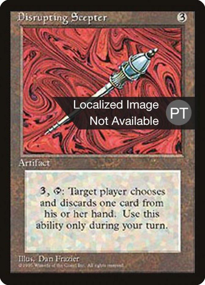 Disrupting Scepter [Fourth Edition (Foreign Black Border)] - Rocket TCG