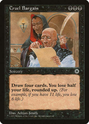 Cruel Bargain [Portal] - Rocket TCG