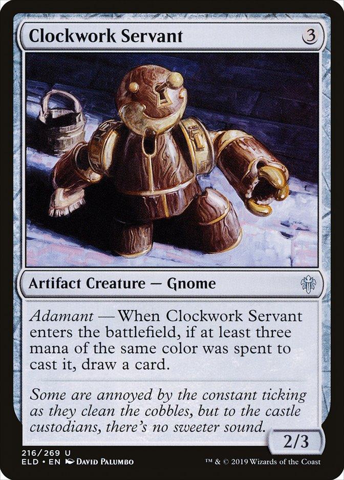 Clockwork Servant [Throne of Eldraine] - Rocket TCG