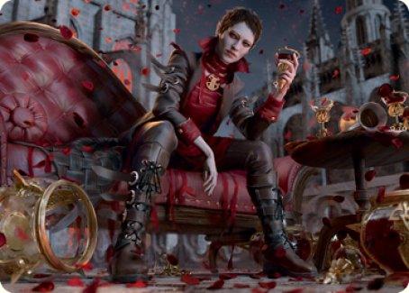 Anje, Maid of Dishonor Art Card [Innistrad: Crimson Vow Art Series] - Rocket TCG