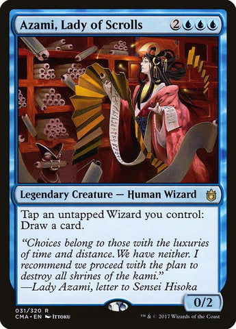 Azami, Lady of Scrolls [Commander Anthology] - Rocket TCG