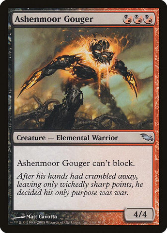 Ashenmoor Gouger [Shadowmoor] - Rocket TCG