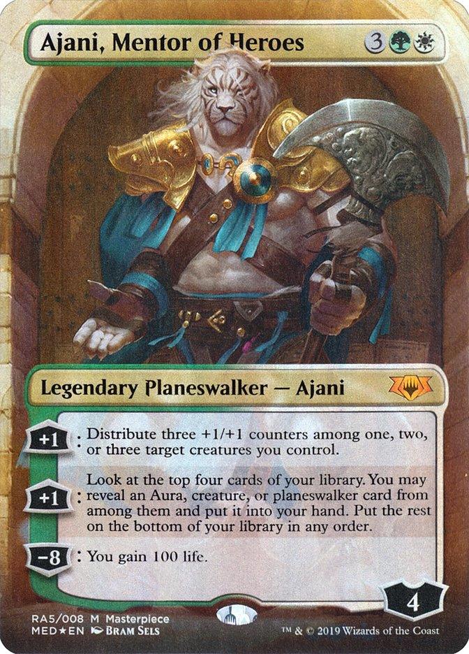Ajani, Mentor of Heroes [Mythic Edition] - Rocket TCG
