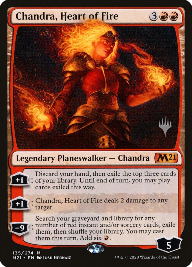 Chandra, Heart of Fire (Promo Pack) [Core Set 2021 Promos] - Rocket TCG