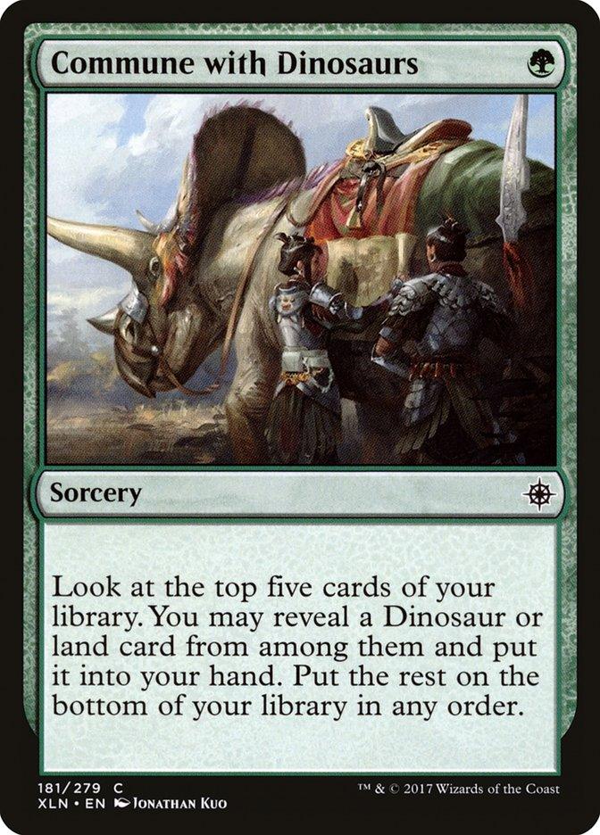 Commune with Dinosaurs [Ixalan] - Rocket TCG