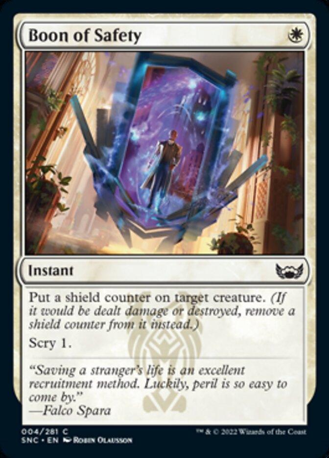 Boon of Safety [Streets of New Capenna] - Rocket TCG