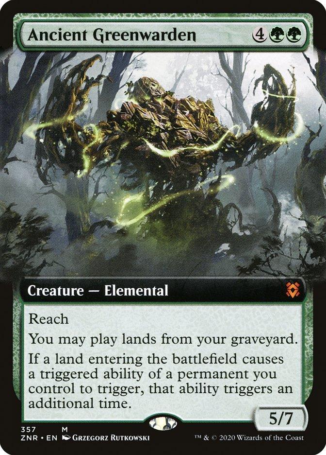 Ancient Greenwarden (Extended Art) [Zendikar Rising] - Rocket TCG