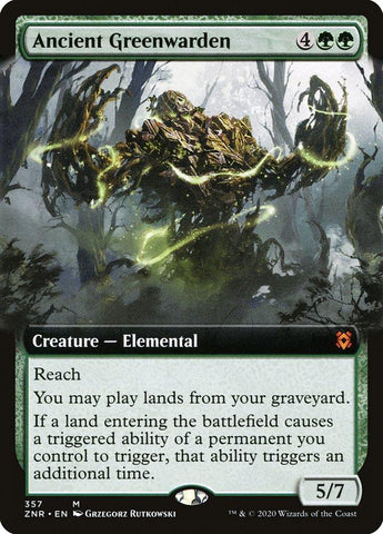 Ancient Greenwarden (Extended Art) [Zendikar Rising] - Rocket TCG