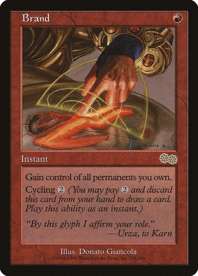Brand [Urza's Saga] - Rocket TCG