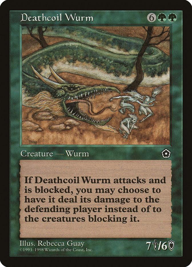 Deathcoil Wurm [Portal Second Age] - Rocket TCG