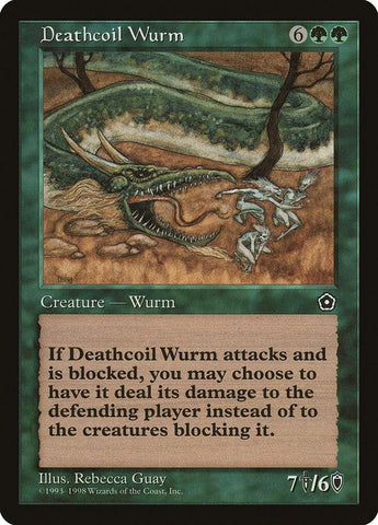 Deathcoil Wurm [Portal Second Age] - Rocket TCG