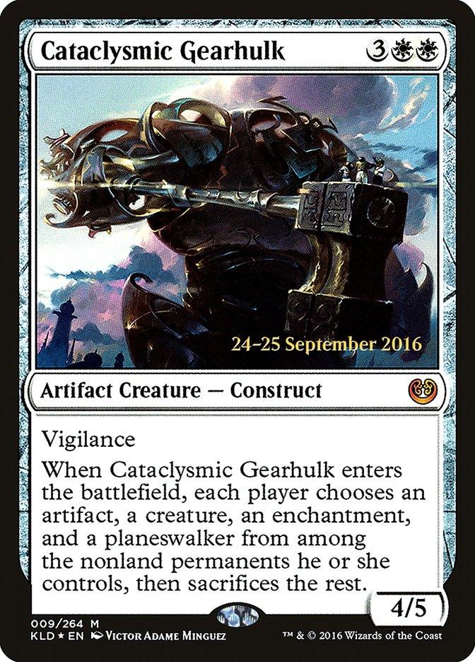 Cataclysmic Gearhulk [Kaladesh Prerelease Promos] - Rocket TCG