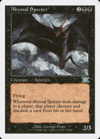 Abyssal Specter [Classic Sixth Edition] - Rocket TCG