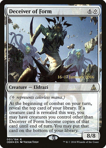 Deceiver of Form [Oath of the Gatewatch Prerelease Promos] - Rocket TCG