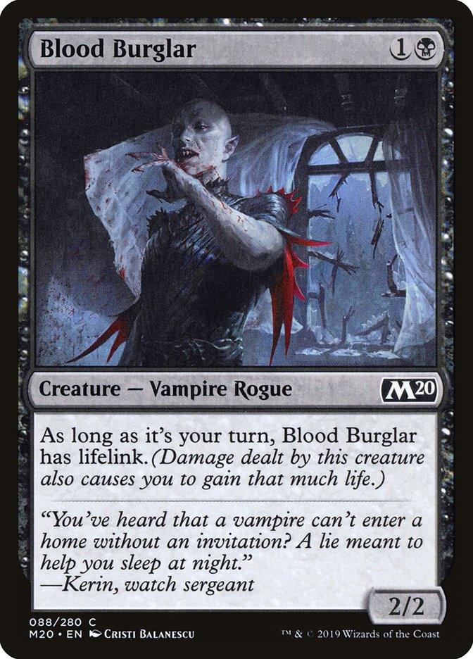 Blood Burglar [Core Set 2020] - Rocket TCG