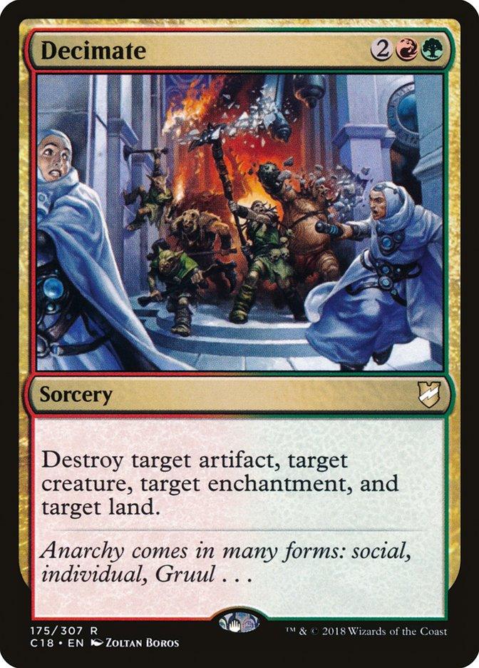 Decimate [Commander 2018] - Rocket TCG