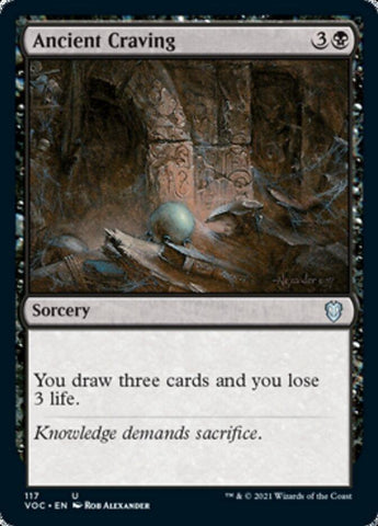 Ancient Craving [Innistrad: Crimson Vow Commander] - Rocket TCG