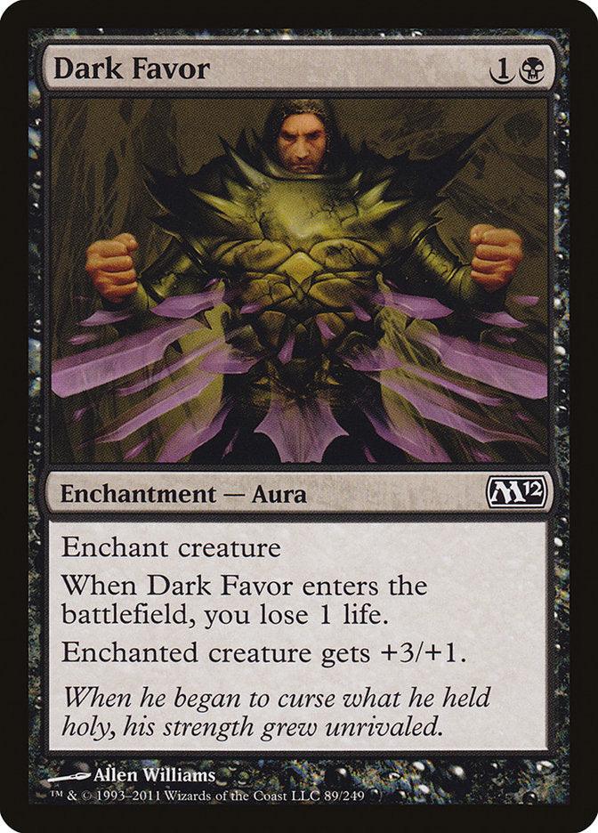 Dark Favor [Magic 2012] - Rocket TCG