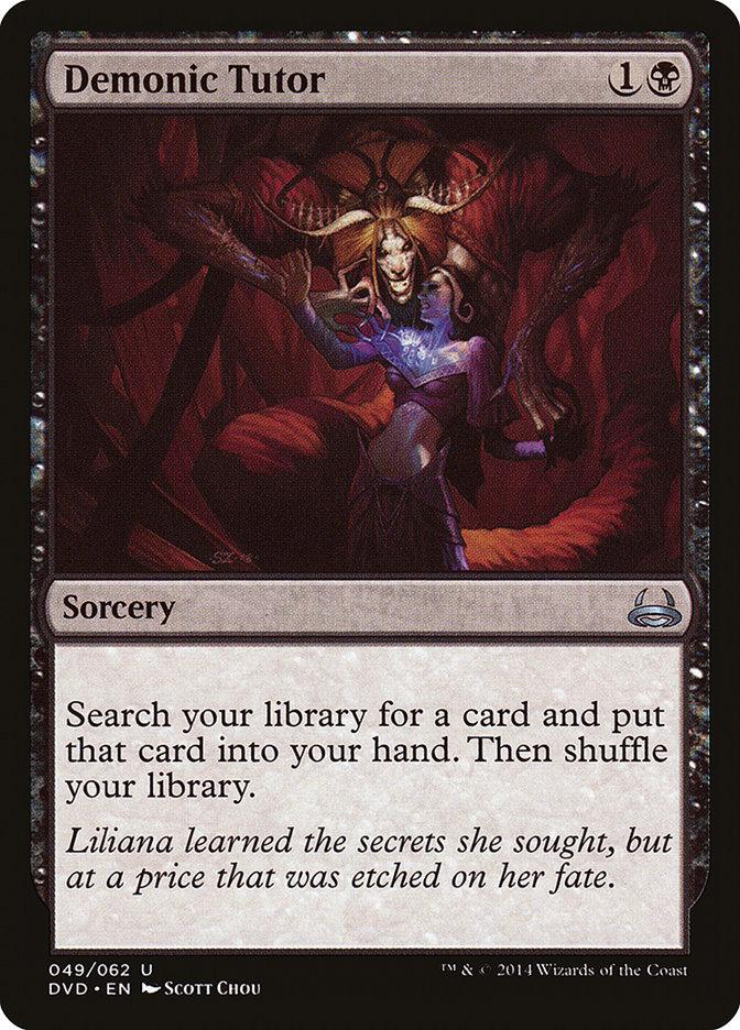 Demonic Tutor (Divine vs. Demonic) [Duel Decks Anthology] - Rocket TCG