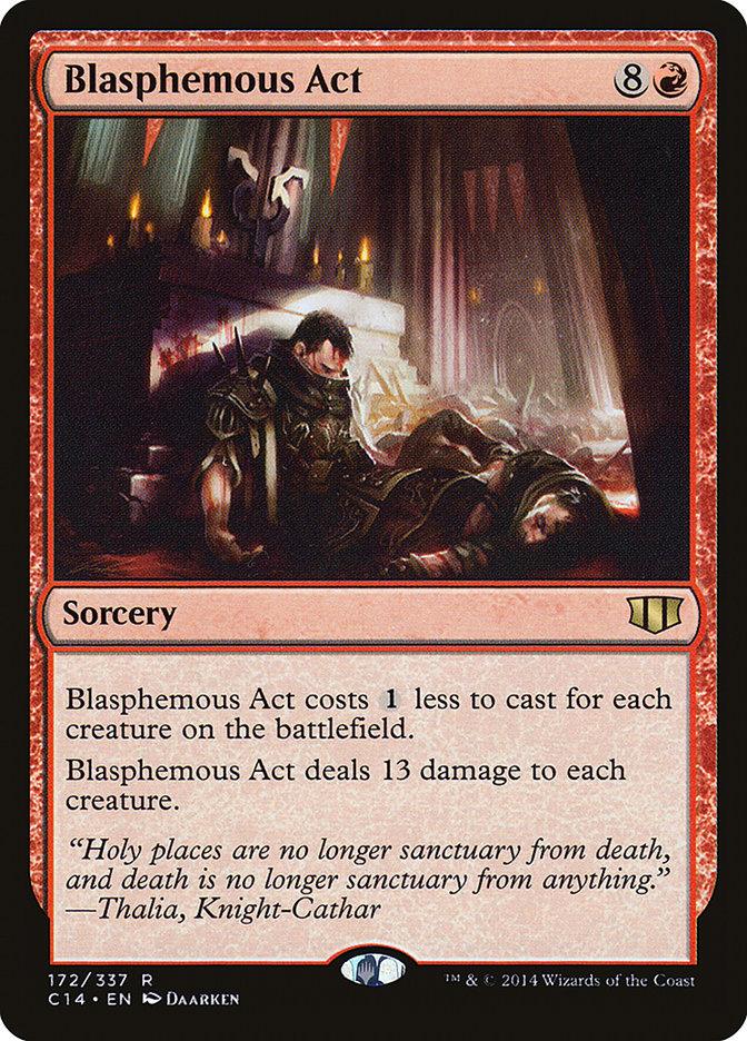 Blasphemous Act [Commander 2014] - Rocket TCG