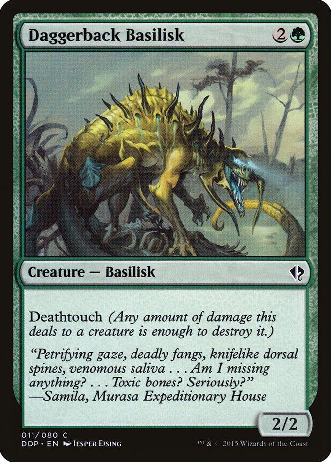Daggerback Basilisk [Duel Decks: Zendikar vs. Eldrazi] - Rocket TCG