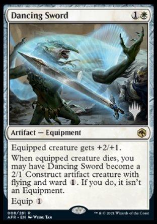 Dancing Sword (Promo Pack) [Dungeons & Dragons: Adventures in the Forgotten Realms Promos] - Rocket TCG