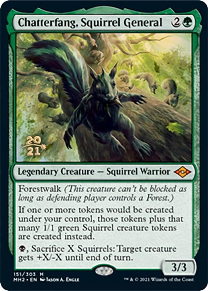 Chatterfang, Squirrel General [Modern Horizons 2 Prerelease Promos] - Rocket TCG