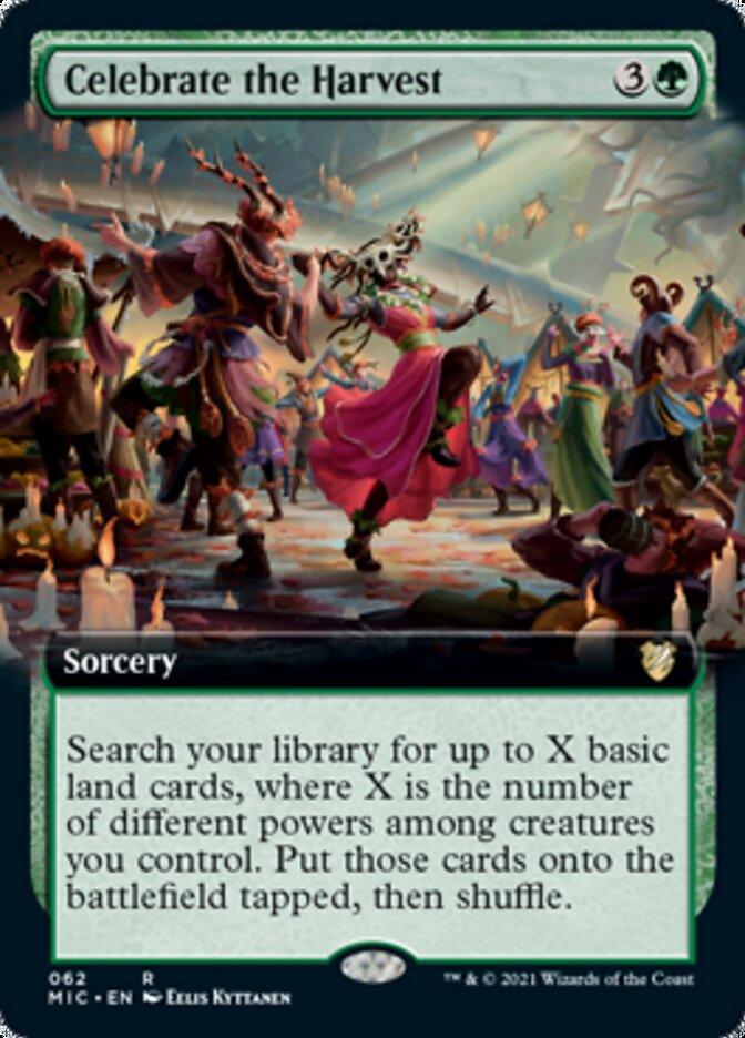 Celebrate the Harvest (Extended Art) [Innistrad: Midnight Hunt Commander] - Rocket TCG