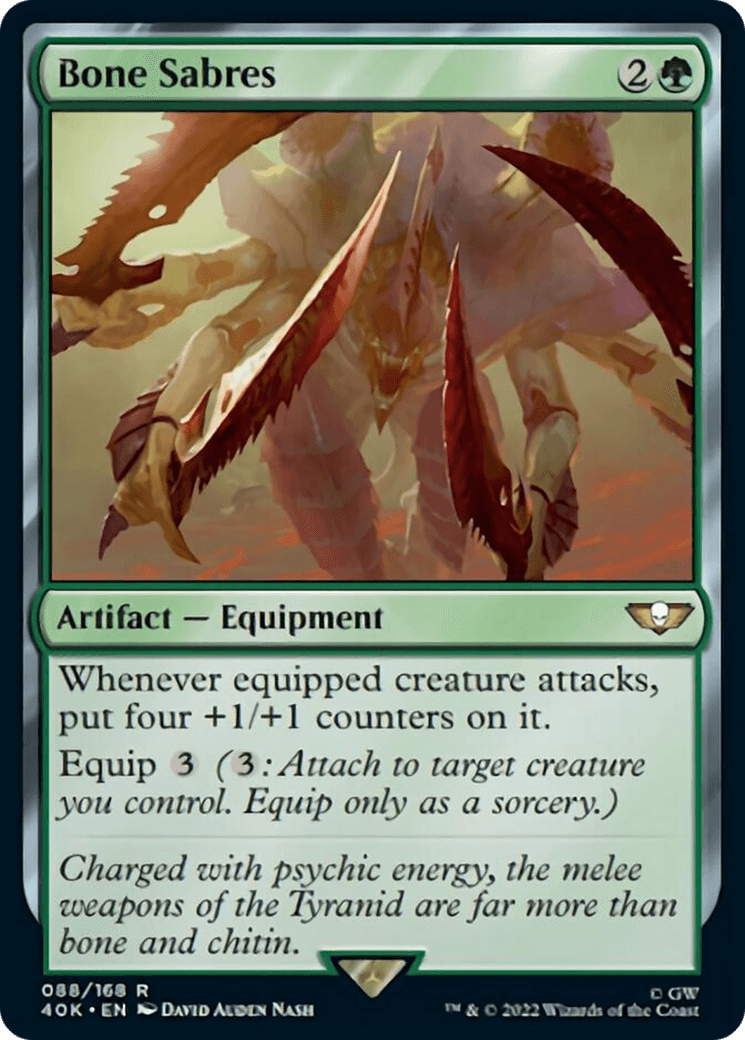 Bone Sabres [Universes Beyond: Warhammer 40,000] - Rocket TCG