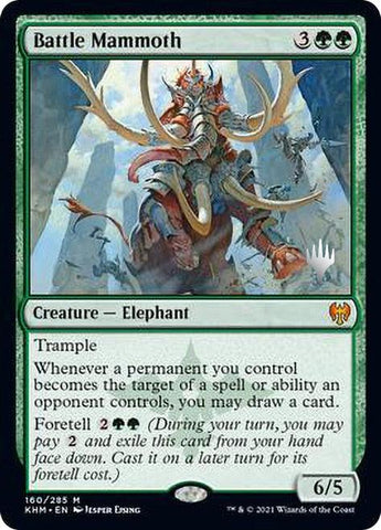 Battle Mammoth (Promo Pack) [Kaldheim Promos] - Rocket TCG