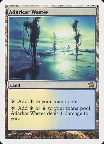 Adarkar Wastes [Ninth Edition] - Rocket TCG