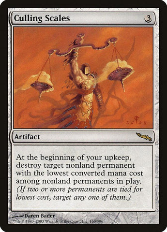 Culling Scales [Mirrodin] - Rocket TCG