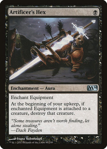 Artificer's Hex [Magic 2014] - Rocket TCG