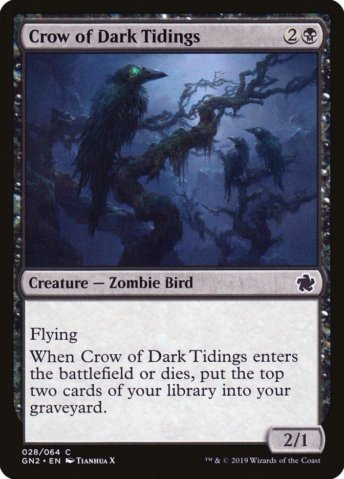 Crow of Dark Tidings [Game Night 2019] - Rocket TCG