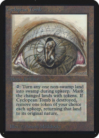 Cyclopean Tomb [Alpha Edition] - Rocket TCG