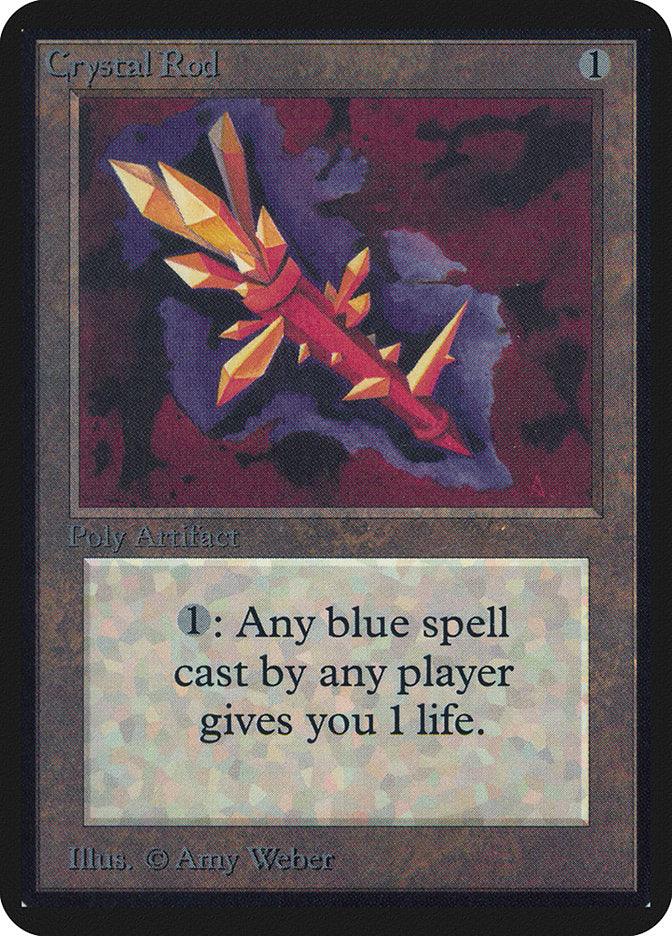 Crystal Rod [Alpha Edition] - Rocket TCG