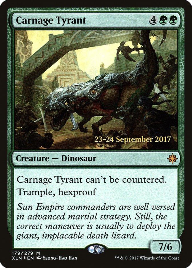 Carnage Tyrant [Ixalan Prerelease Promos] - Rocket TCG