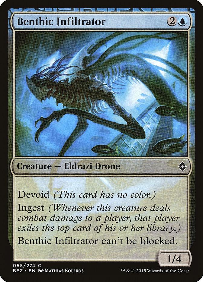 Benthic Infiltrator [Battle for Zendikar] - Rocket TCG