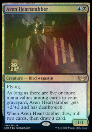Aven Heartstabber [Streets of New Capenna Prerelease Promos] - Rocket TCG