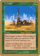 Crumble (Svend Geertsen) (SB) [World Championship Decks 1997] - Rocket TCG