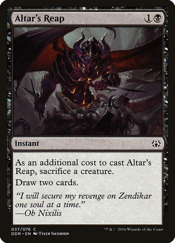 Altar's Reap [Duel Decks: Nissa vs. Ob Nixilis] - Rocket TCG