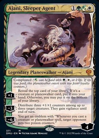 Ajani, Sleeper Agent (Showcase) [Dominaria United] - Rocket TCG