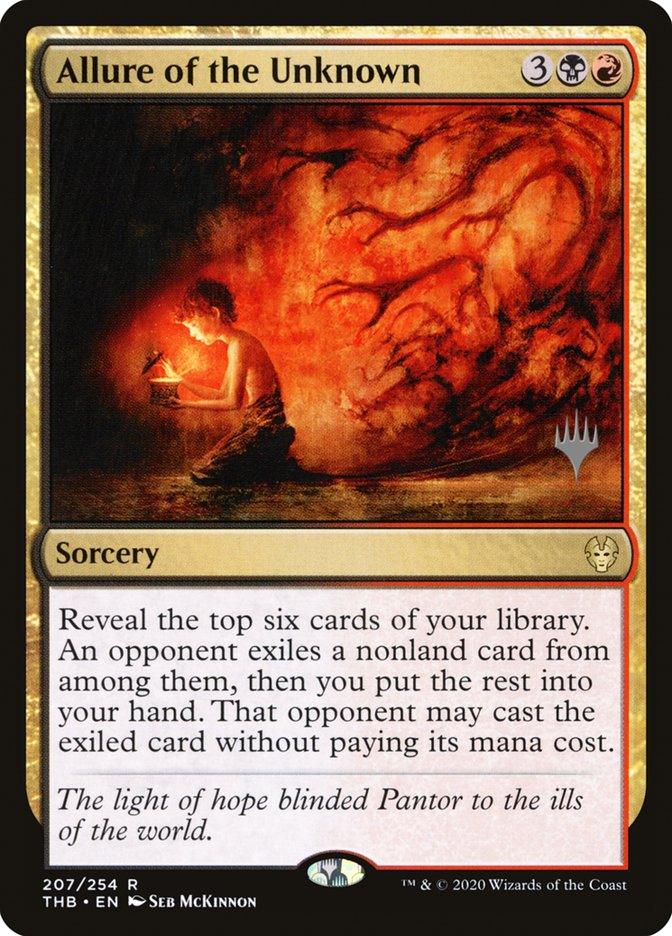 Allure of the Unknown (Promo Pack) [Theros Beyond Death Promos] - Rocket TCG