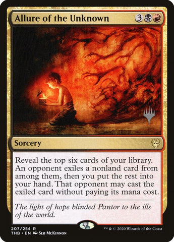 Allure of the Unknown (Promo Pack) [Theros Beyond Death Promos] - Rocket TCG