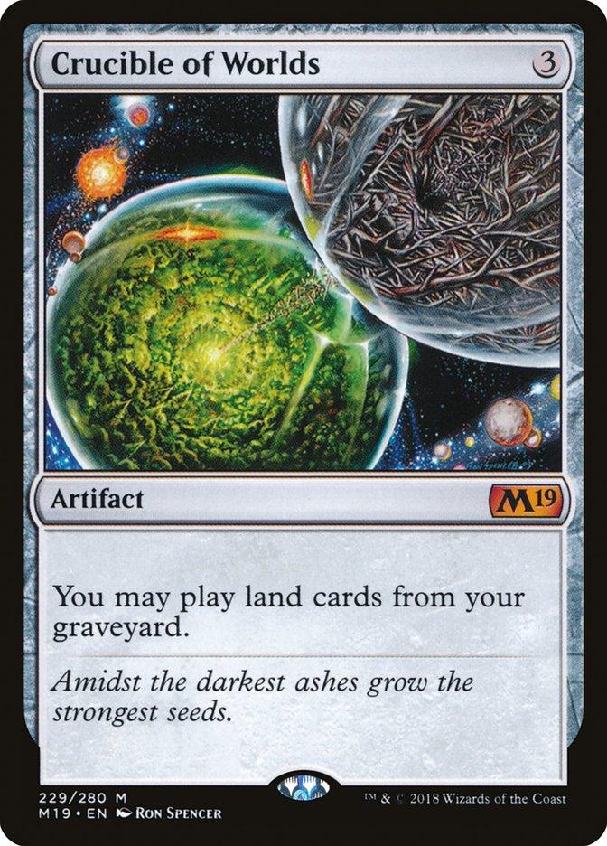 Crucible of Worlds [Core Set 2019] - Rocket TCG