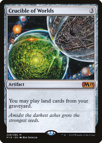 Crucible of Worlds [Core Set 2019] - Rocket TCG